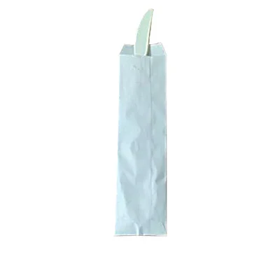 6.5 Inch (165mm) Eco-Friendly Cornstarch Knife with Paper Pouch Compostable and Ideal for Events & Home(Pack-Pack of 100 Pcs)
