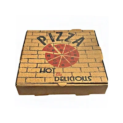 10 pcs 12x12 inch Brown Corrugated Pizza Box