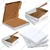 10 pcs 12x12 inch White Corrugated Pizza Box