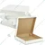 10 pcs 12x12 inch White Corrugated Pizza Box