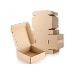 5 x 5 x 2 Inch 3 Ply Brown Corrugated Packaging Boxes for Packaging