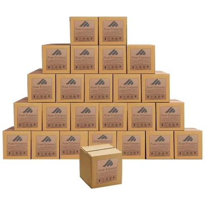 Avsar 14 x 9 x 10 Inch 3 Ply Corrugated Paper Box (Pack-25 Pcs)