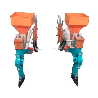 Heavy Duty Animal Operated 2 Teeth Cotton Seed Drill Machine for Agriculture (Without Rod/Pipe)