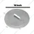 Stainless Steel 16 inch Round Lid Cover for 30 inch Charcoal and Gas Tandoor