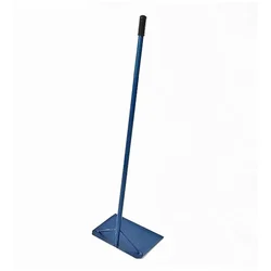 12 x 8 Inch Mild Steel Cow, Buffalo, Horse Dung Cleaning Spade with 4 Feet Handle for Daily Usese