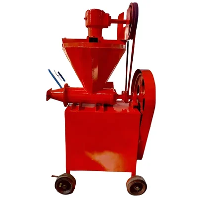 Automatic Cow Dung Log Making Machine 300 kg per hour with 5HP Single Phase Motor