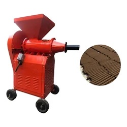Semi Automatic Cow Dung Log Making Machine 5HP Three Phase