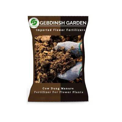 GEBDINSH 100g Cow Dung Manure Powder Plant Growth Odorless Bio Fertilizer