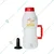GODHAN 2.5 Litres Premium Plastic Feeding Bottle For Dairy Animals