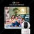 CP PLUS CP-E25Q 2MP Full HD Wi-Fi CCTV Camera for Home with Motion Tracking, Supports OK Google