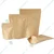 250gm, 13 x21 Cm Kraft Paper Standup Pouch with Aluminium Lining Inside for Food Storage and Packaging(Pack-50 pcs)