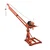 VOLTZ 500 kg Capacity 360° Mini Crane With 4 HP Electric Clutch Winch, 50 Meter 8 mm Wire Rope