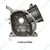 Crankcase Body (No Hole, EA) For 4 Stroke 7 HP (170F) Petrol Power Tiller / Cultivator, E12858016