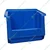 Global Star 200x125x100mm HDPE Crate-15 Blue Storage Bin (Pack Of 12)