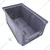 Global Star 230x150x120 mm HDPE Crate-25 Grey Storage Bins (Pack of 21)
