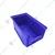 Global Star 300x200x160mm HDPE Crate-35 Blue Storage Bin (Pack Of 12)