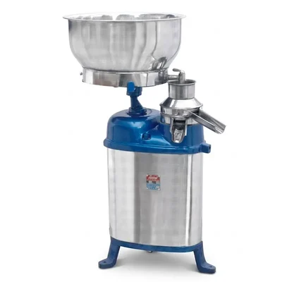 Lakshmi L-11 Cream Separator Machine, 325 LPH, Electric, 1/4HP, 220V, Stainless Steel Bowl Milk Separation Dairy Processing