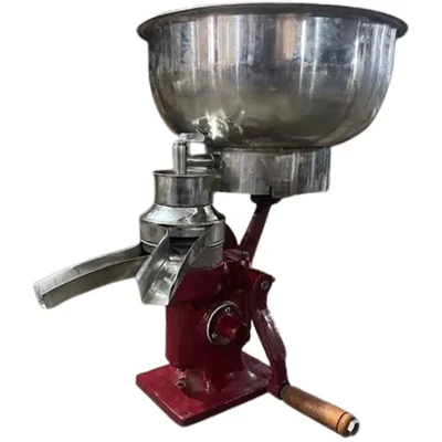 165 LPH Hand Operated Milk Cream Separator With MS Bowl & 20 Liter Tank Capacity