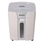 PILOT 08MC Paper and Credit Card Micro Cut Shredder, 8 Sheet Capacity, for Office Use