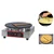 Akasa CM 12 Crepe Machine, 12 inch Circular Plate, 1500W
