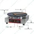 Akasa CM 12 Crepe Machine, 12 inch Circular Plate, 1500W