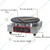 Akasa CM 16 Crepe Machine - 16 inch Circular Plate, 2800W