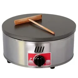  Electric Crepe Maker Machine, 40cm Non-Stick Tawa, Temperature Control Feature