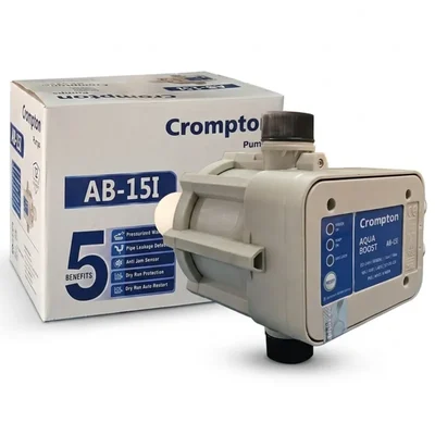 Crompton (AB-15I) 1 inch, 1.5 Hp AQUA BOOST Water Pump Controller || 10 Bar Max. Pressure