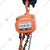 Crossbee 2 Ton Chain Pulley Block With 8 mm Dia Load Chain-Single Fall (Warranty-6 Months)(Chain Length-3 Meter)