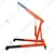 Crossbee 3 Ton Capacity Hydraulic Floor/Engine Crane/Hoist with 2500 mm Max. lifting Height