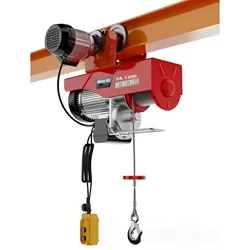 CROSSBEE PA 1200 Electric Hoist 2.5 HP Copper Winding Motor,8 mm & 20 meter Wire Rope |1 hp Electric Travelling Trolley