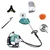 GRAMSTRONG Heavy Duty 4 Stroke 31 CC Backpack Brush Cutter With Hedge Trimmer Attachment