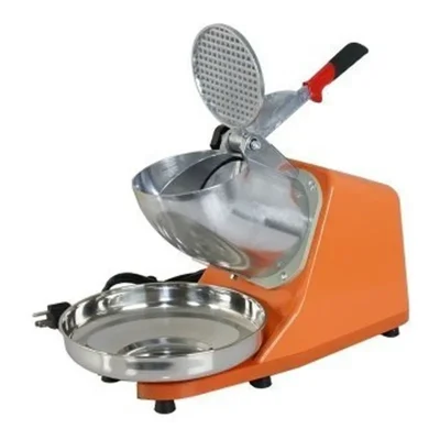 300W Stainless Steel Ice Crusher Machine Suitable for Cafes, Bars, Restaurants, and High Volume Home Use