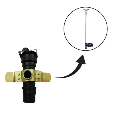 Sprinkler Foot Bottom Set Type 2.5 Inch Inlet & 3/4 Inch Outlet Use For Irrigation System (Pack Of 5)