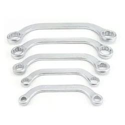 C-Type Half Moon Spanner 5Pcs Set (8x10mm to 21x22mm)
