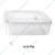 Premium Quality Plastic Storage Container (Pack of 12)