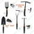 Jaiveer Garden Tools Combo of Rake-Hoe, Trowel, Cultivator, Fork and Leaf Rake | 5 Tools