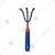Jaiveer Garden Tools Set of a Hand Cultivator, Hand Trowel, Garden Fork and a Garden Rake (4 Tools)
