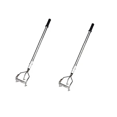 2 in 1 Culti-Weeder, Hand Weeder (Manual) with 5 Feet Mild Steel Handle for Agriculture use(Pack Of 2)