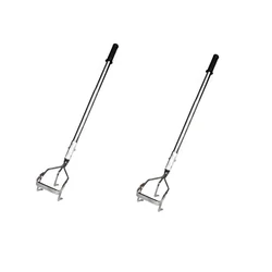 2 in 1 Culti-Weeder, Hand Weeder (Manual) with 5 Feet Mild Steel Handle for Agriculture use(Pack Of 2)