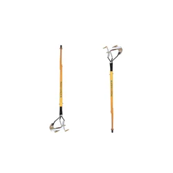 Mahan CW-34 with Handle, Heavy Duty 2 in 1 Hand Weeder/Garden Hoes/Multi Star Culti-Weeder(Pack Of 2)