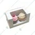 100 Pcs, 6x3x4 Inch Kraft 300 GSM Cupcake Box with Insert For 2 Cupcakes, Brownies, Bakery Products