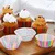 100 Pcs, 6 Inch Top Dia Paper Cupcake Liners for Indoor and Outdoor Events
