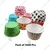 3000 Pcs, 100gm Colorful Curl Cup Paper Liner Muffin Cases for Holiday/Parties/Wedding/Anniversary