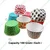 3000 Pcs, 100gm Colorful Curl Cup Paper Liner Muffin Cases for Holiday/Parties/Wedding/Anniversary