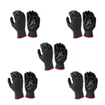 7 Shield Cut Resistant with Rubber Grade Nylon Hand Safety Gloves