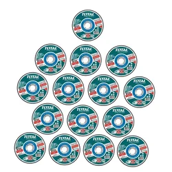TOTAL 125 mm Abrasive Metal Cutting Disc TAC2211253 ( Pack of 15)