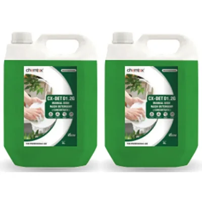 2 Pcs of Chemtex (5 Liter x 2 pcs) CX-DET D1.2G Manual Dish Wash Detergent