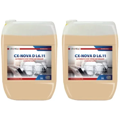 2 Pcs of Chemtex (5 Liter x 2 pcs) CX-NOVA D L6.11 Machine Dishwashing Detergent