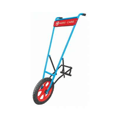 E-AGRO Cycle Weeder Manual Hand-Pushed Agricultural Weeding Machine for Farm Weed Control & Soil Cultivation